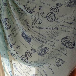 Scarf Paris Theme Lightweight